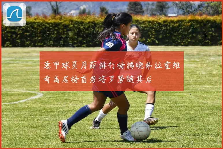 意甲球员月薪排行榜揭晓弗拉霍维奇高居榜首劳塔罗紧随其后
